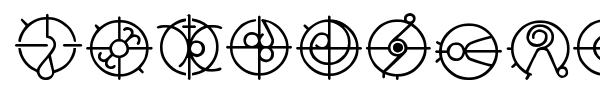 Covenant / Forerunner font preview